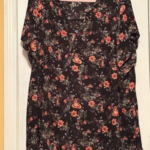 Lot of Torrid Harpers (size 5) and one Torrid blouse (size 4) and Ava&Viv tee